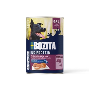 Bozita-Dog-Dose-Pate-Pute-mit-Wildschwein-400g
