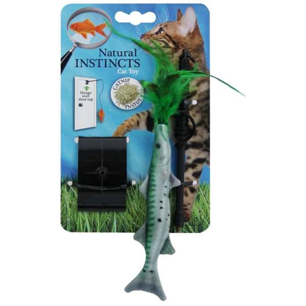 Bild 1 von All for Paws Natural Instincts Türhänger Fisch mit Feder