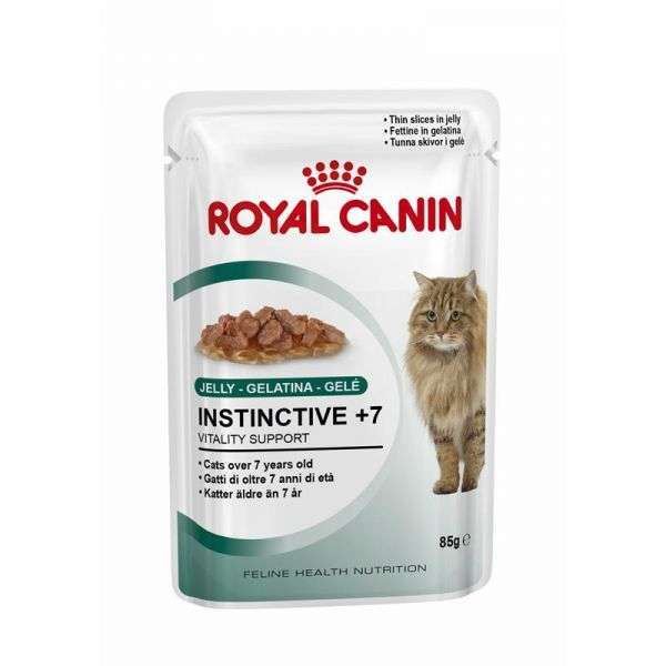 Bild 1 von Royal Canin Feline Portionsbeutel Multipack Instinctive +7 in Gelee 12x85g