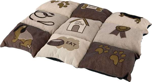 Bild 1 von Trixie Patchwork-Decke - braun/beige, 55 x 40 cm