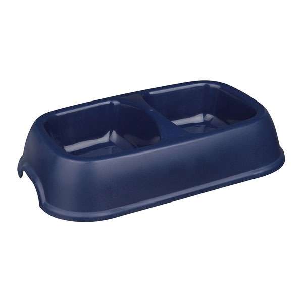 Bild 1 von Trixie Doppelnapf aus Kunststoff - 2 x 0,3 l