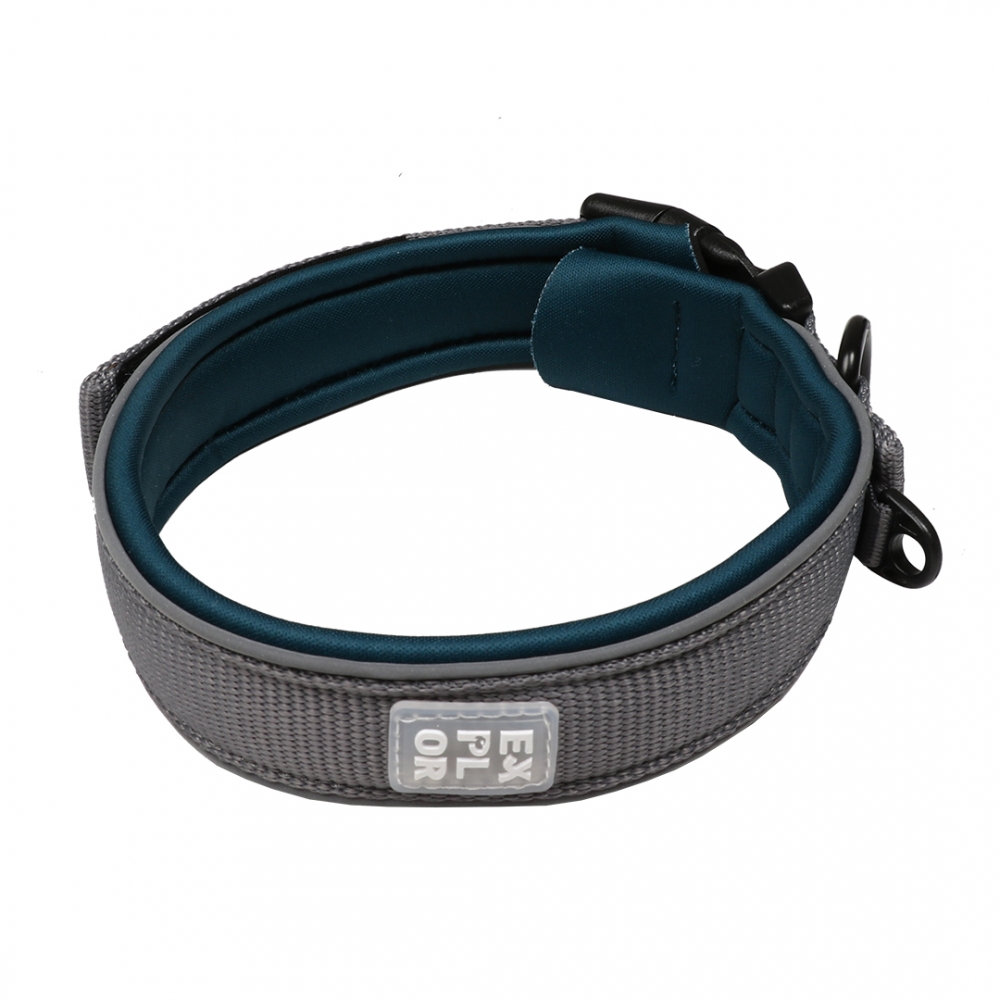 Bild 1 von Duvoplus EXPLOR Ultimate Fit Comfy Halsband Classic - petrol blue