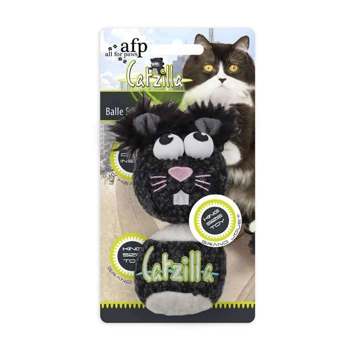 Bild 1 von All for Paws Catzilla Mouse Ball extra großes Katzenspielzeug