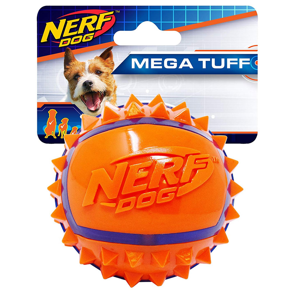 Bild 1 von NERF DOG Mega Tuff TPR Spike Ball  / (Variante) 6,3 cm